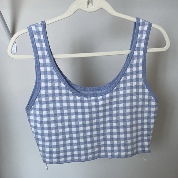 gingham crop top - Picture 3 of 3